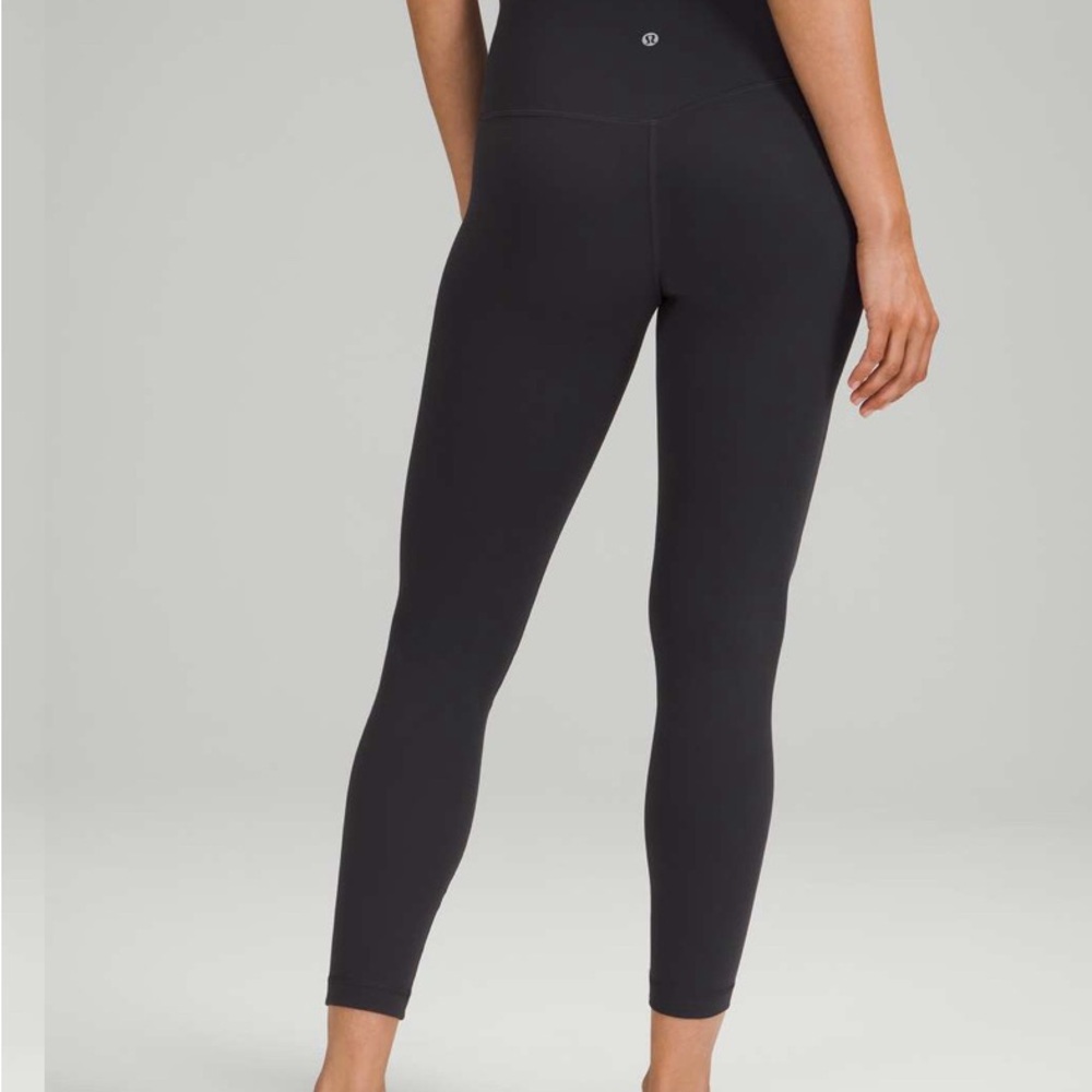 Lululemon Align High-Rise Pant 25" Black Granite size 4 6 new 2024 - Picture 4 of 14